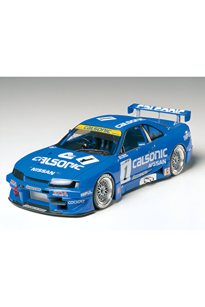その他 CALSONIC NISSAN 24/1 TAMIYA 1/24 Nissan Calsonic Skyline GT-R (R33) Plastik Araba Maket