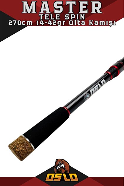 Oslo Master 270cm 14-42 gr Tele Spin Olta Kamışı - Fiyatı, Yorumları