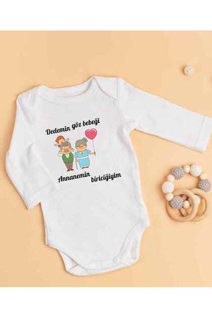 ANNANEYE HEDİYE İSİMLİ ZIBIN ANNANE OLUYORSUN YAZILI BEBEK