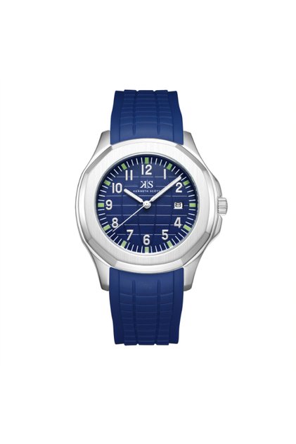 Men's Analog Blue Dial Watch - K24014-SSNN