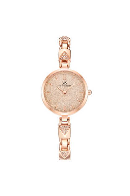 Women's Analog Rose Gold Dial Watch - K23507-RBKK