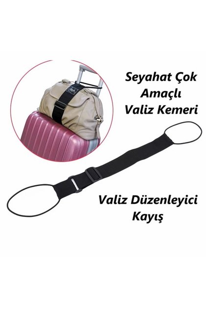 Çok Amaçlı Seyahat Kayışı, Valiz Kemeri, Bagaj Askısı, Valiz Toparlayıcı Organizer