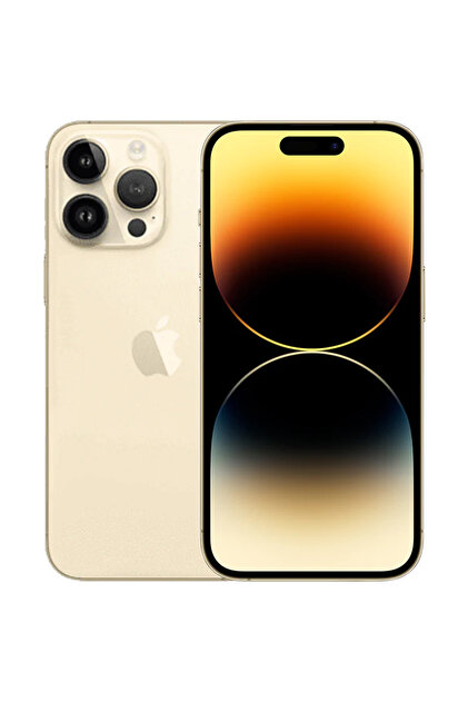 Apple Yenilenmiş iPhone 14 Pro 128 GB Altın Cep Telefonu (12 Ay