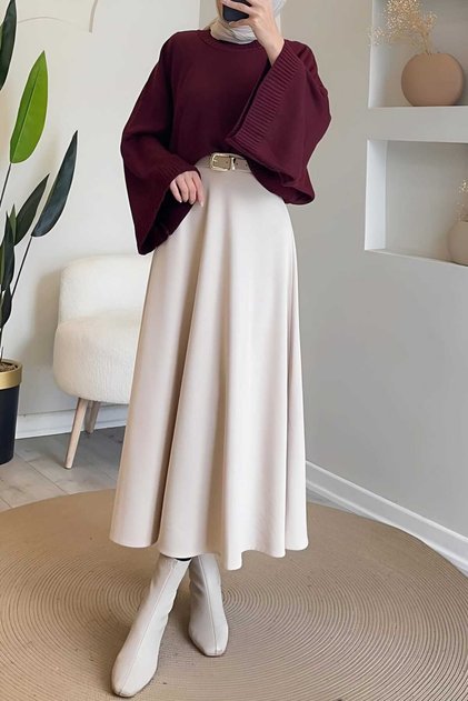 Puff Scuba Skirt