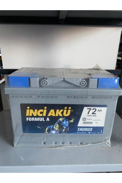 İnci Akü 12v 72 Amper Akü , 72 Ah Akü