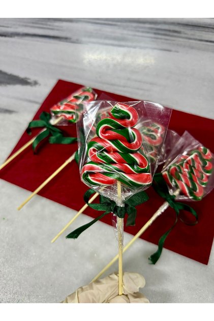 Çam Ağacı Şeker Yılbaşı Noel, Sevgililer Günü, Doğum Günü (10 Adet