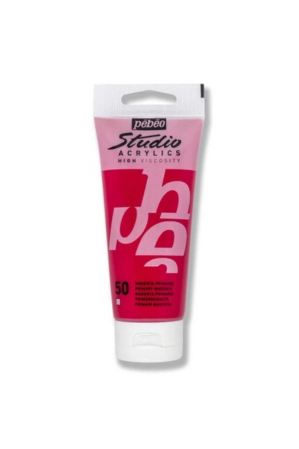 Studio Akrilik Boya 100ml Primary Magenta