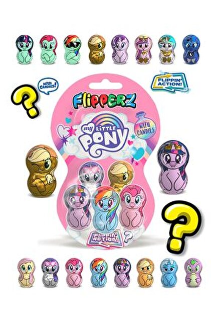 Flipperz My Little Ponny Hacıyatmaz Figürleri 6 Adet