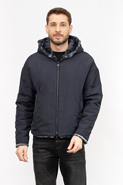 EMPORIO ARMANI フーデッドボアコート (SLクラシック) Emporio Armani Erkek Mont - Fiyatı, Yorumları