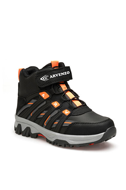 Ds Arvenzo Black Orange Kids Outdoor Trekking Boots
