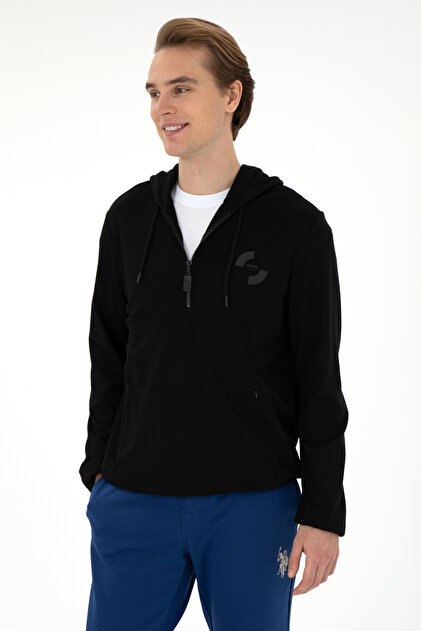 Men's Black Sweatshirt 50290860 -Vr046