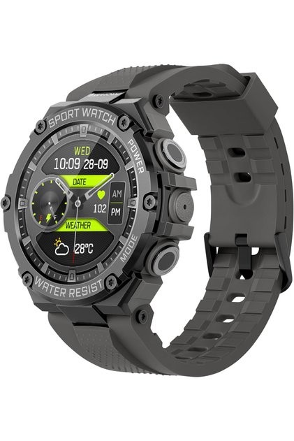 Xwatch-R19 Rugged Smart Watch for Men, 1.53" Round Dial Smart Watch with Bluetooth Calling,