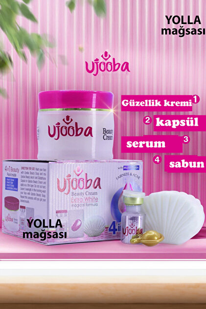 Mardinal Ujooba Beauty Cream Beyazlatıcı Krem (4'lü Set )kanza