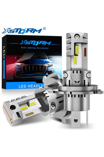 H4 6500K XSTORM H4 LED Headlight Bulbs 9003 HB2 Canbus High Low Beam Car Light 20000LM Turbo Led Dio