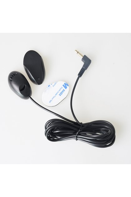 black 3M Wire Car Microphone Mini 3.5mm Wired microphone for car stereo Audio hands-free Mic For DVD