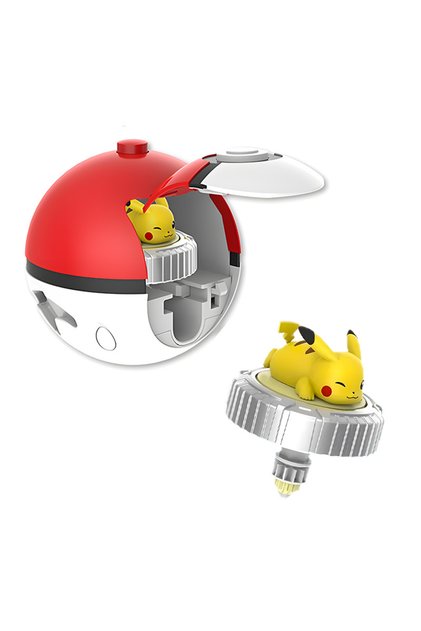 No box Pokemon Spinning Top Action Figure Pikachu Charmander Squirtle Mew Eevee Elf Ball Gyro Spinne