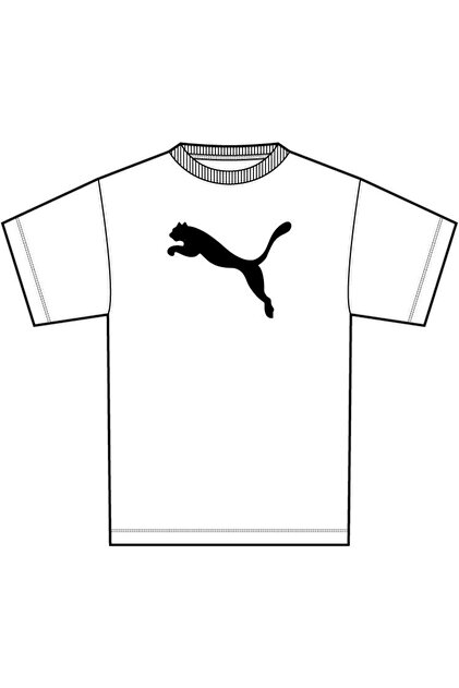 white ess poly tee