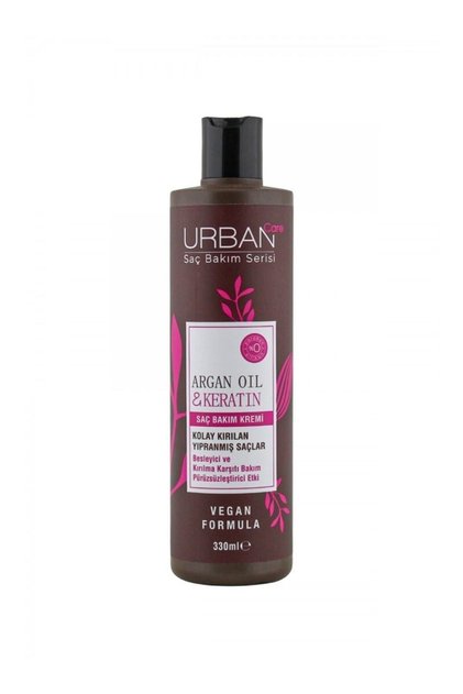 Argan Oil & Keratin Hair Care Cream 330 Ml