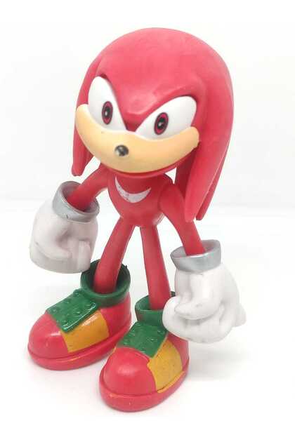 admay SONİC OYUNCAK 1'lı Ekidne Knuckles Set Kirpi Sonik Oyuncak 1