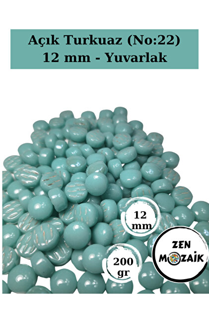 Zen Mozaik Sanatsal Mozaik Çalışmalarınız için 12 x12 mm