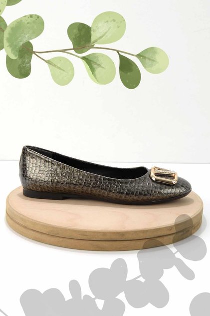 Balerina de damă Crocodile Platinum K 01641121111