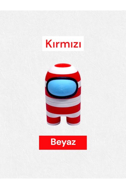 AmongUs Taraftar, Mıknatıslı, Çizgili Yeni Tasarım Among Us 6 cm