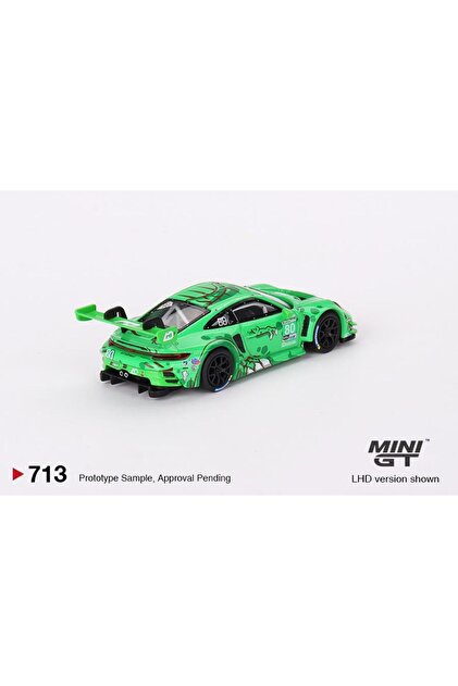 mini gt Porsche 911 GT3 R #80 GTD AO Racing 2023 IMSA Sebring 12