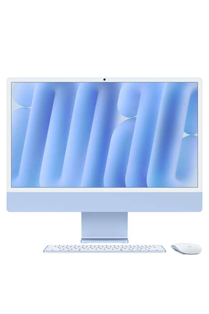 Apple iMac 24 inç Retina 4.5K M4 çip 10 çekirdekli CPU ve 10