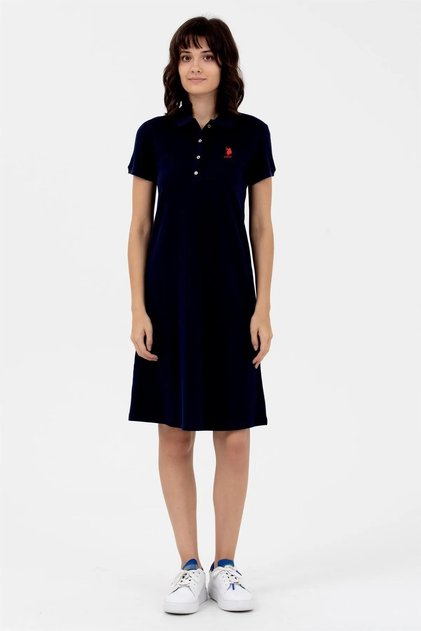 Base. Polo Regular Fit Sports Dress 1567323 046 Black