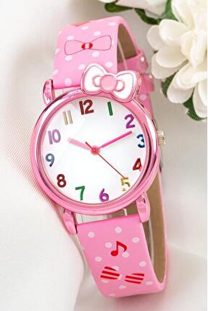 HOŞGARDENS Kuromi My Melody Figürlü Pembe Kız Çocuk Projeksiyonlu