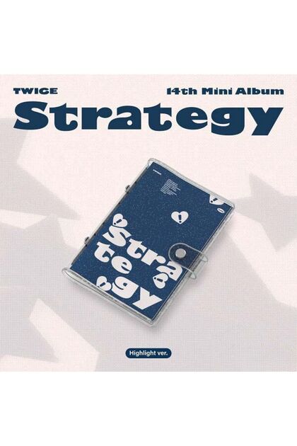 (Vinyl ] STRATEGY [ TWICE 楽天市場】[当店限定特典付] IbT9 ター 新品 KPOP レコード Strategy 14th TWICE ver.) 14th LP K-POP・アジア