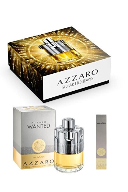 Azzaro Wanted EDT 100 ml + 10 ml Erkek Parfüm Seti - Fiyatı, Yorumları