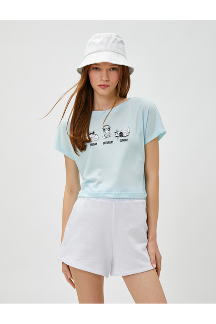 Women's T-Shirt - 3sal10285ık