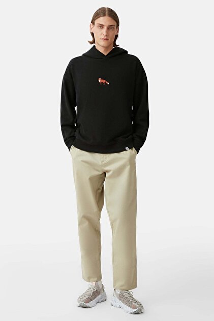 WWF Market Kızıl Tilki Super Soft Hoodie - Siyah - Fiyatı, Yorumları