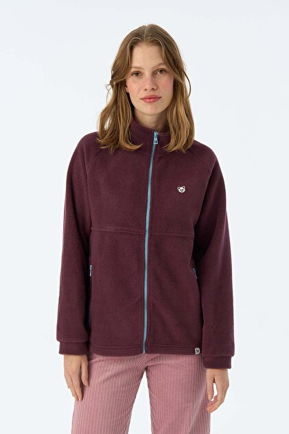 WWF Market Panda Full-Zip Polar - Mürdüm - Fiyatı, Yorumları