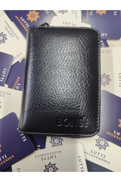 Full Zipper Vertical Model Genuine Leather Wallet