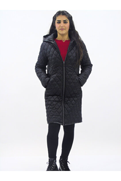 zms fashion Kapüşonlu Kapitone Mont - Fiyatı, Yorumları