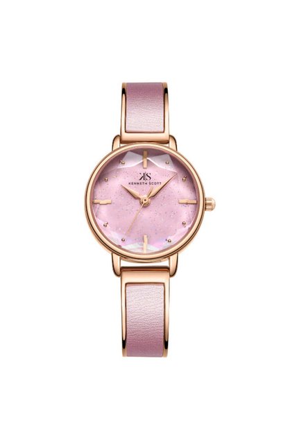 Women's Analog Pink Dial Watch - K23503-RBPP