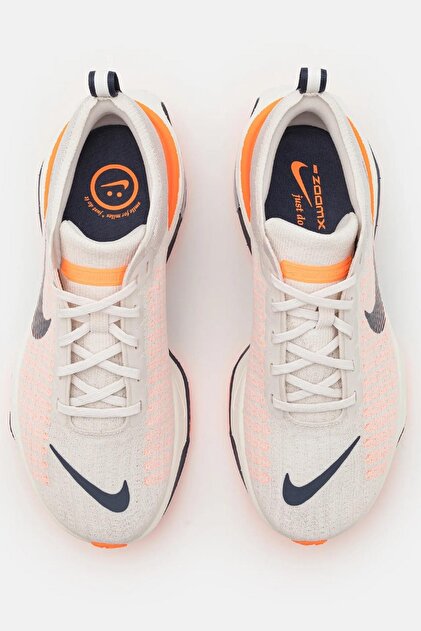 Nike Invincible Run 3 ホワイト/オレンジ/ブラック Nike Zoomx Invincible Run Flyknit 3 Road Running Erkek Koşu