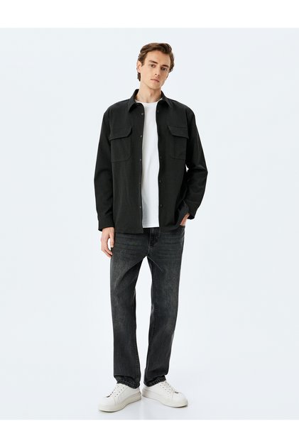 Vintage Straight Fit Jean Trousers