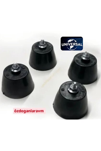 Üniversal Yer Motor Titreşim Klima Dış Ünite Yer Takozu 4 Adet