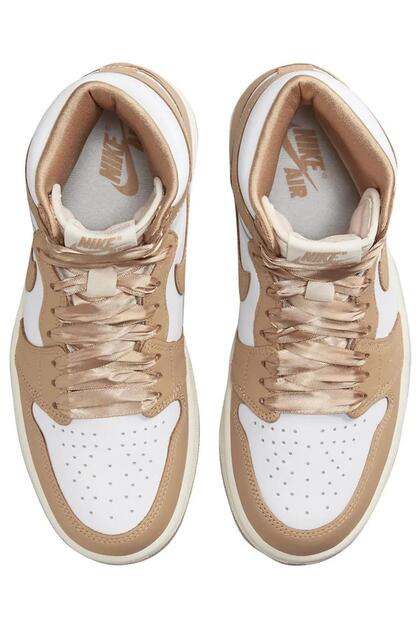 Nike Air Jordan 1 Mıd Leather Unisex Sneaker Hakiki Deri Bilekli