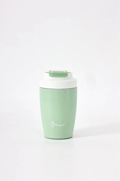 400 ml Tombi̇k Mug Thermos with Straw Colorful