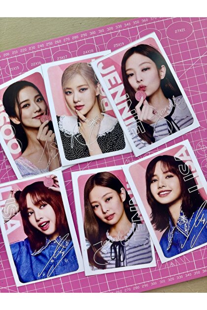 Pankart Evi K-Pop Blackpink Polaroid 8Pcs Photo Card Set - Kpop