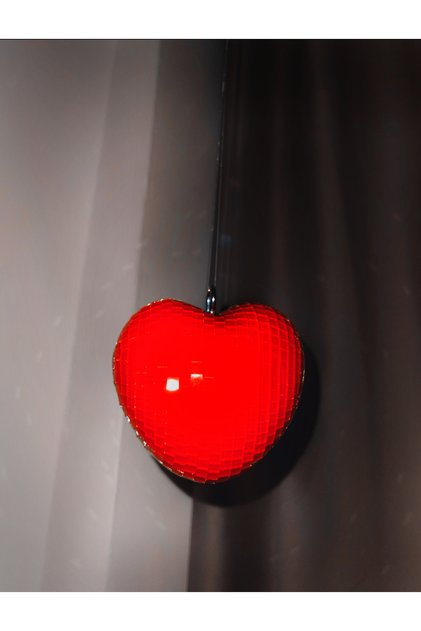 Kalp Şeklinde 10 Cm Disko Topu Dekorasyon Disco Heart Kırmızı Pinterest Aynalı Y2k