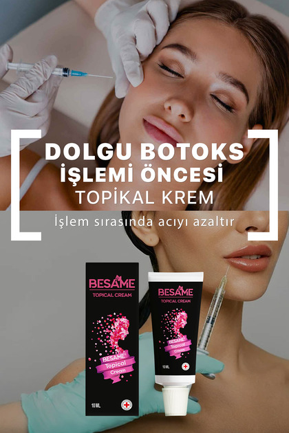 Besame Anestezi Etkili Lazer Epilasyon, Dövme, Dolgu Botoks Ve Sir