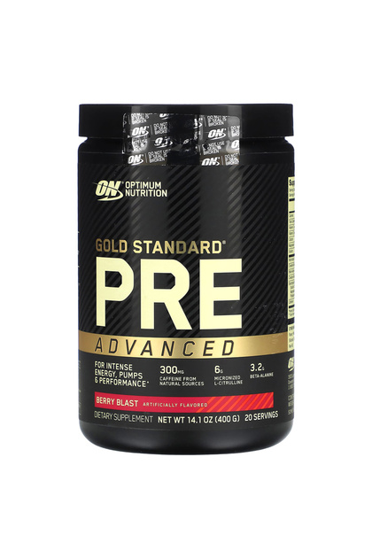Gold Standard Pre Advanced, Berry Blast, 20