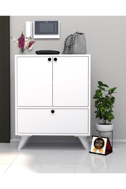 Sotelo 2 Ayakkabılık,%100 MDF,Çok Amaçlı Dolap,Kolay Kurulum