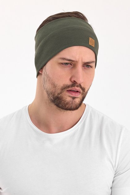 Men's Cotton Thermal, Non-Slip, Anti-Sweat, Ultra Light, Sports Hair Band Bandana Buff