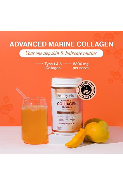 advance marine collagen with glutathione Beautywise Advanced Anti-Aging Powder- Glutathione, HA & Biotin CollagenXpert Advanced Marine Complex 